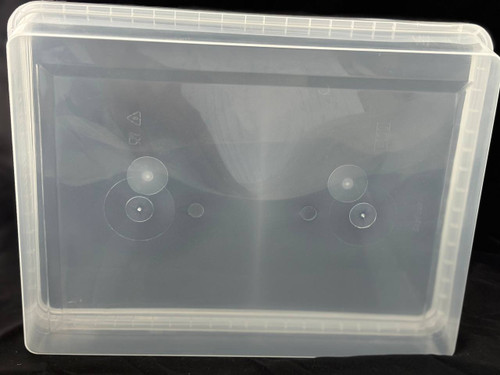 ظرف مایکروویوی ۴۰۰۰ سیسی نوئل دربدار شفاف بزرگ